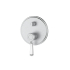 Clasico Wall Diverter Mixer Trim Kits Ceramic handle in Brushed Nickel