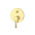 Clasico Wall Diverter Mixer Trim Kits in Brushed Gold