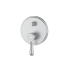 Clasico Wall Diverter Mixer Trim Kits in Brushed Nickel
