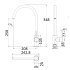 Hali Sink Mixer Chrome