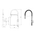 Hali Multifunction Sink Mixer Chrome