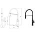 Hali Multifunction Sink Mixer Matt Black