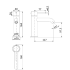 Hali Basin Mixer Chrome