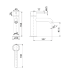 Hali Basin mixer Matt Black