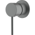 IKON-Hali Wall Mixer Gun metal with 60mm Cover Plate