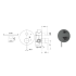 Hali Wall Mixer with Diverter Gunmetal