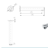Hali Bath Spout Chrome