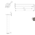 Hali Bath Spout Brushed Nickel