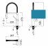 IKON-Scotia Sink Mixer  Brushed Nikel