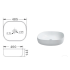 Cora Countertop Artbasin 500 x 400 x 150mm
