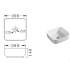Eden Countertop Artbasin 390 x 390 x 140mm