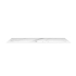 1200mm Narrow White Marble Look Sintered Stone Top Matte Finish Benchtop
