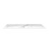 1200mm White Marble Look Sintered Stone Top Matte Finish Benchtop