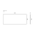 1200mm White Marble Look Sintered Stone Top Matte Finish Benchtop