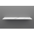 1500mm Narrow White Marble Look Sintered Stone Top Matte Finish Benchtop