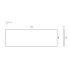1500mm White Marble Look Sintered Stone Top Matte Finish Benchtop