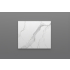 600mm White Marble Look Sintered Stone Top Matte Finish Benchtop