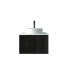 590mm  Kiama  Bottega Oak 1 Drawer Fluted Wall Hung Vanity Cabinet Only