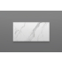750mm Narrow White Marble Look Sintered Stone Top Matte Finish Benchtop