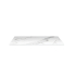 750mm White Marble Look Sintered Stone Top Matte Finish Benchtop