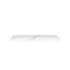 900mm Narrow White Marble Look Sintered Stone Top Matte Finish Benchtop