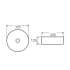 Otus Countertop Art Basin Matt White