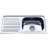 Single Bowl & Single Drainer 765 x 365mm