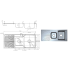 Otus 1 & 3/4 Bowl & Drainer Sink 1080 x 480 x178mm