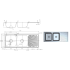 Otus Double Bowl & Drainer Sink 1180 x 480 x178mm