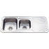 Cora 1 & 3/4 Bowl & Single Drainer 1080 x 480 x 170mm