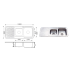 Cora 1 & 3/4 Bowl & Single Drainer 1080 x 480 x 170mm
