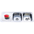 Cora Double Bowl & Single Drainer 1180 x 480 x 170mm