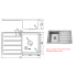 Stainless Steel Sink 860x500x200