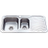 Cora 1 & 1/4 Bowl & Single Drainer 980 x 480 x 170mm