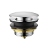 40mm Bath Pop-Up Plug With Removabel Waste No Overflow Chrome