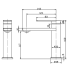 Ruki Basin Mixer Matte Black
