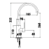 Otus Sink Mixer Matt Black