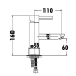 Otus Basin Mixer Matt Black