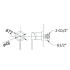 Otus Wall Mixer Matt Black