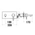 Otus Wall Mixer Chrome