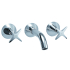 Bath Set Chrome