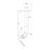 Otus Slimline SS Bath Spout Matt Black
