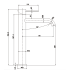 Otus Slimline SS Highrise Basin Mixer Curved Spout in Chrome