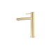 Otus Slimline SS Highrise Basin Mixer in Brushed Gold