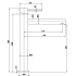 Otus Slimline SS Highrise Basin Mixer in Chrome