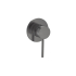 Otus Slimline SS Wall Mixer Trim Kits in Gun Metal 