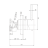 Otus Slimline SS Wall Mixer Trim Kits in Gun Metal 