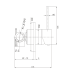 Otus Slimline SS Wall Mixer Trim Kits in Matt Black