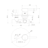 Otus Slimline SS Wall Diverter Mixer Rough-in Body Material: Brass