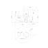 Otus Slimline SS Wall Diverter Mixer Trim Kits in Brushed Gold